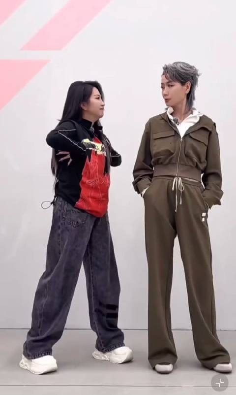 叶童与何洁突破次元壁同框尬舞!
