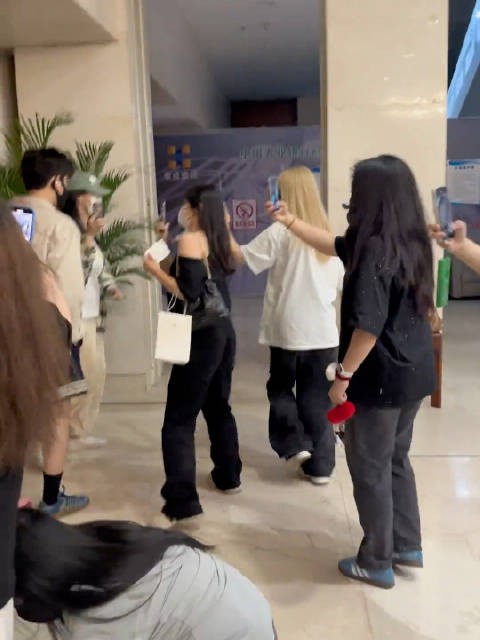 追星的粉丝围堵明星跟拍,这些女孩也太闲了!