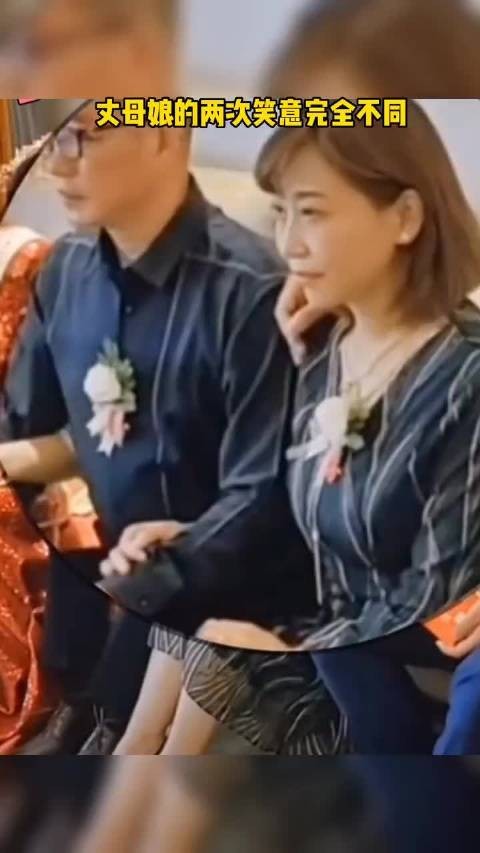 一看丈母娘对女婿就很满意