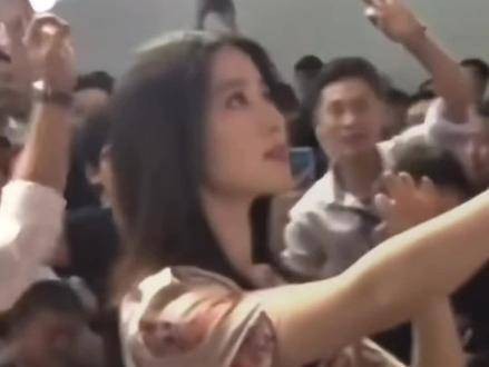 和影迷朋友们的合影