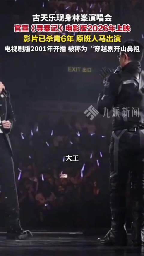 古天乐现身林峯演唱会