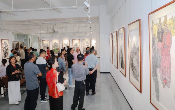 “南北艺象—当代中国画名家大湾区巡展”首站在佛山启幕