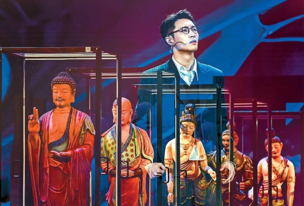 国家话剧院音乐话剧《受到召唤·敦煌》开启巡演