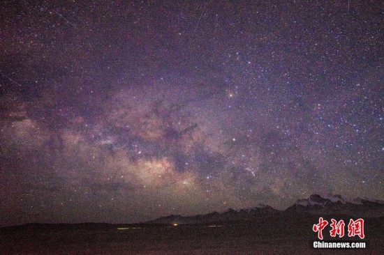 银河浩瀚 西藏阿里进入观星季