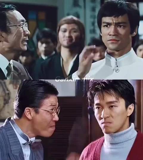 周星驰 确实把李小龙视为自己的偶像啊！ 这就是榜样的力量