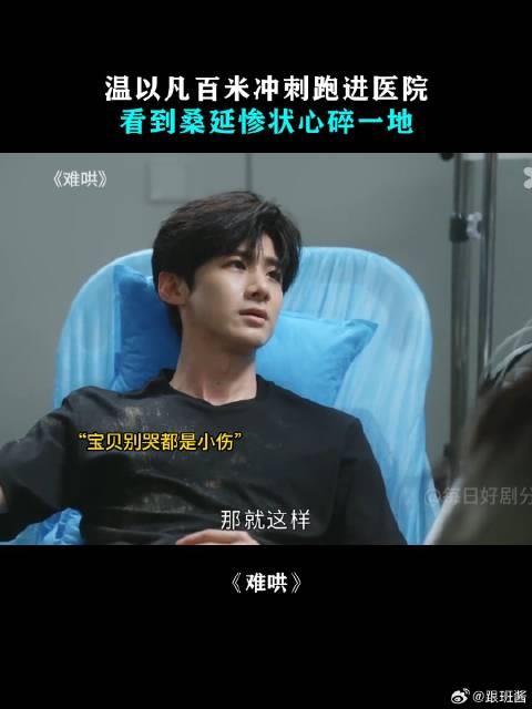温以凡百米冲刺跑进医院，看到桑延惨状心碎一地