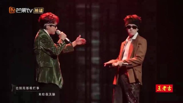 苏醒改编谢谢侬加入老东西rap，舞台态度拉满