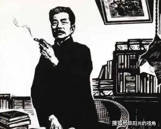 是谁要掐灭鲁迅手里的烟