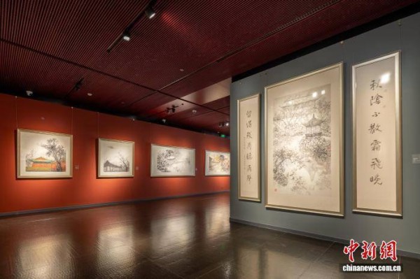 “集虚寻境——王明明中国古典园林作品展”启幕