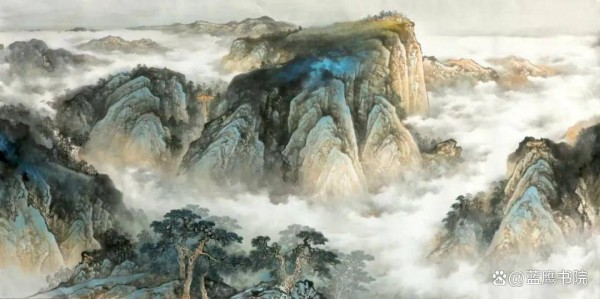 观杨天佑六幅山水画作有感