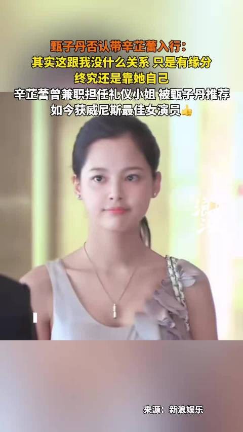 甄子丹称不是自己带辛芷蕾入行