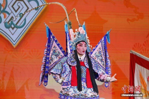 浙江婺剧团在雅加达举行专场演出