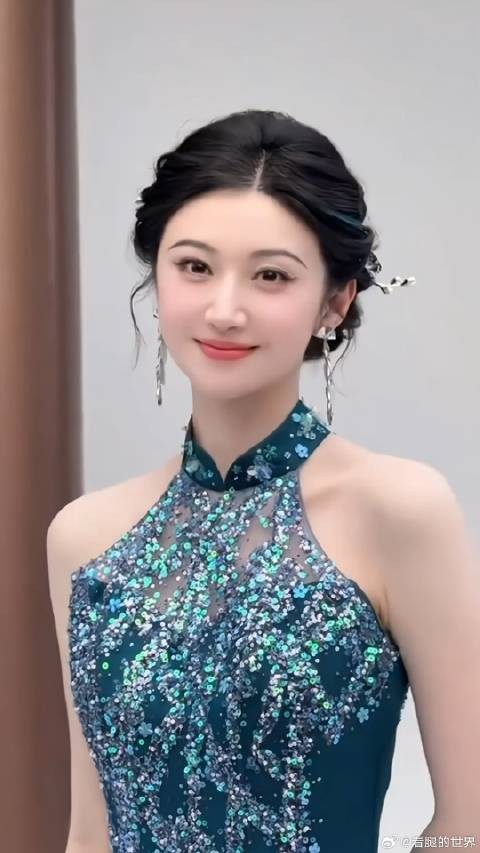 景甜最新活动饭拍,美神降临啊