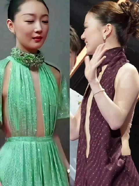 周冬雨和单依纯不愧是娱乐圈行走的衣架子