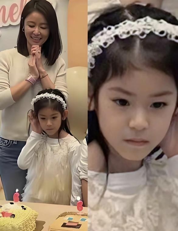 林心如和霍建华的女儿，因父母顶配基因引关注，网友：为啥我觉着不好看呢