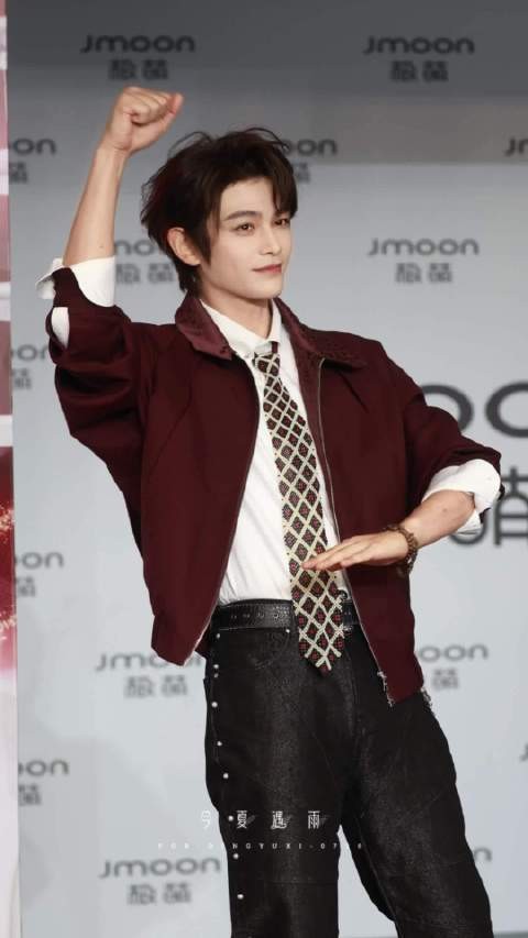 丁禹兮出任极萌品牌代言人,亮相活动现场