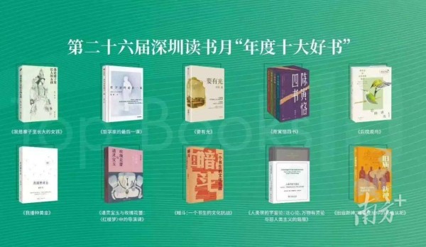 祝贺!广东人民出版社《陈寅恪四书》入选深圳读书月“年度十大好书”