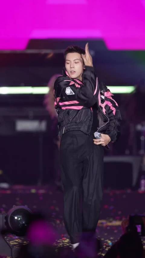 传下去陈伟霆在音乐节跳刀马刀马了！支持这个陈伟霆多跳多唱