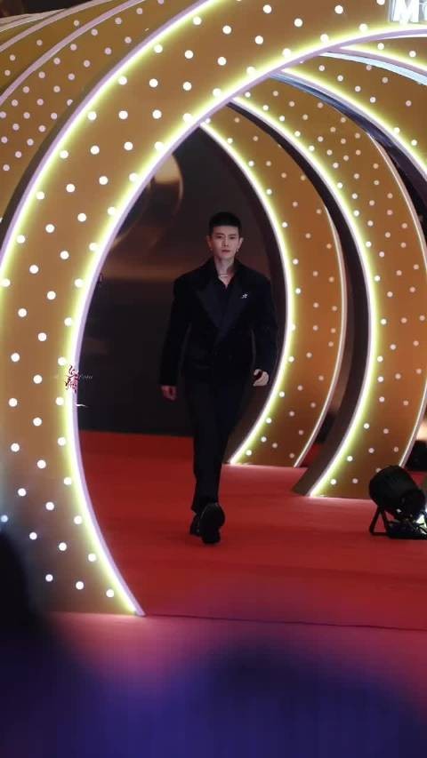 任嘉伦新加坡微博之夜红毯视频+生图,行走的贵公子太帅了!