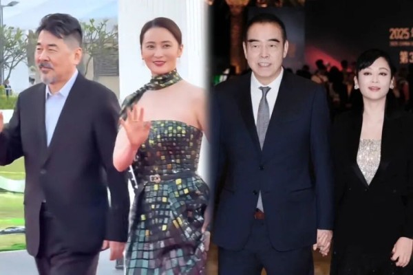 同是大美人嫁老男人，50岁蒋勤勤与56岁陈红同亮相金鸡，如今的面相却天差地别