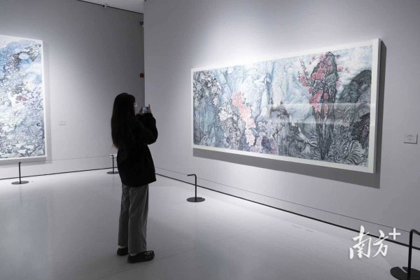 “山花迷人眼——彭康隆水墨画展”在广东美术馆新馆开幕