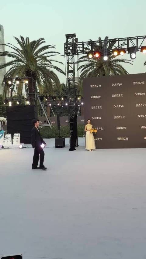 陈添祥剧查查之夜红毯，十七的状态一直保持的好！