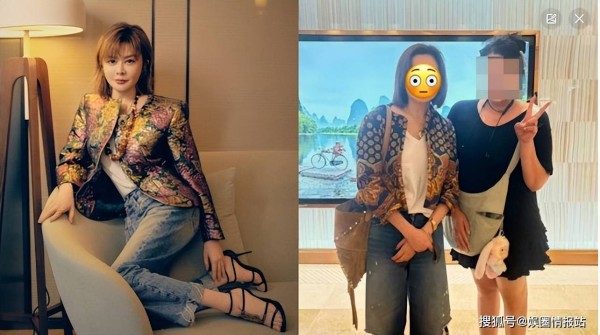 63岁关之琳街头被偶遇!170cm身高碾压全场,脱口罩贴脸合影动作太宠粉