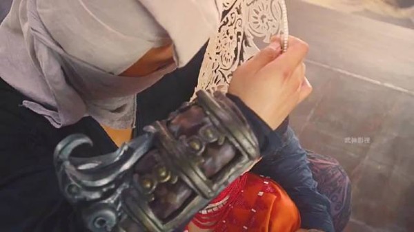 《狄仁杰之神都龙王》花魁摘面具镜头惊艳观众