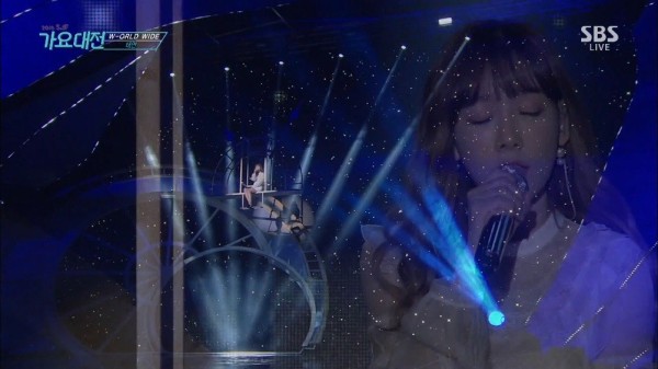 九年前的今天(161226),金泰妍 在SBS歌谣大战中带来 60帧