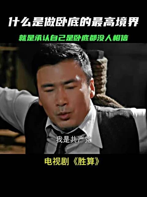 什么是卧底的最高境界，就是自己承认了，却没人相信？ 胜算/柳云龙/梁冠华