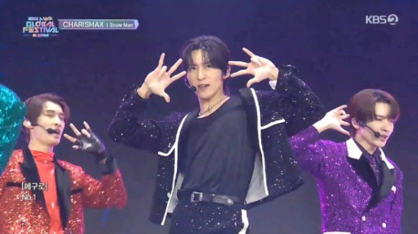 2025/12/30 KBS音银年末盛典舞台 Snow Man「カリスマックス+君は僕のもの+W」