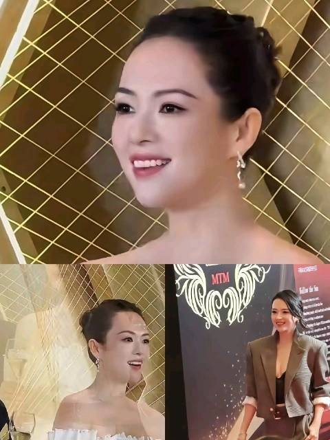 46岁章子怡离婚后状态更佳，皮肤紧致显年轻