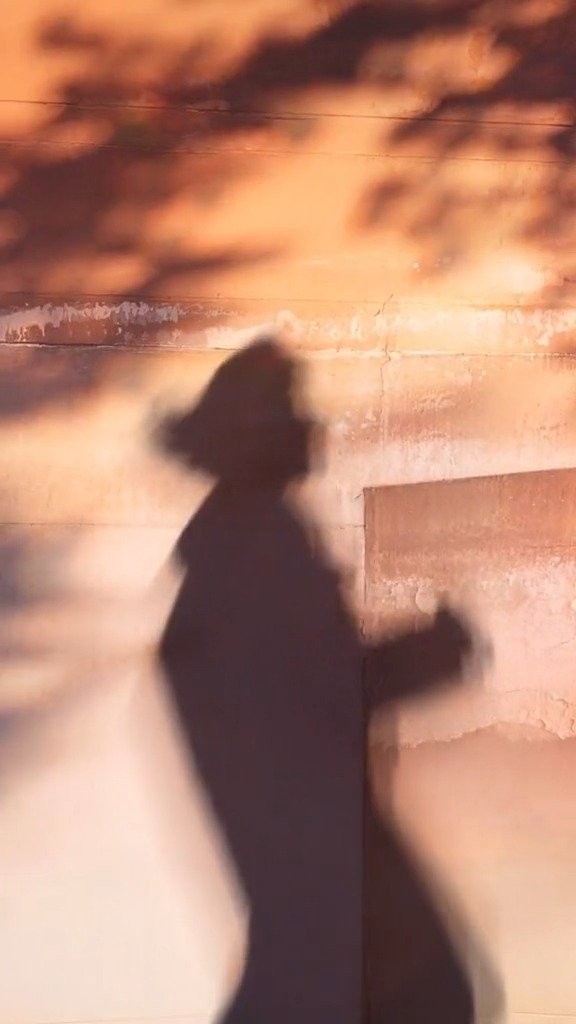 赵丽颖大步向前光影好美