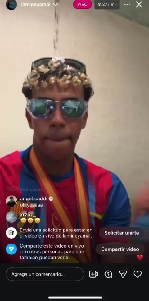 亚马尔直播中什琴斯尼抽烟出镜，镜头急转称不能播