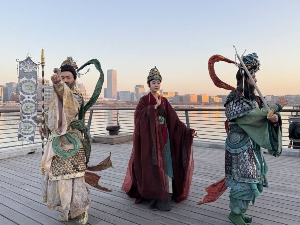 太美了!《朝元图》里的神仙“降临”豫园