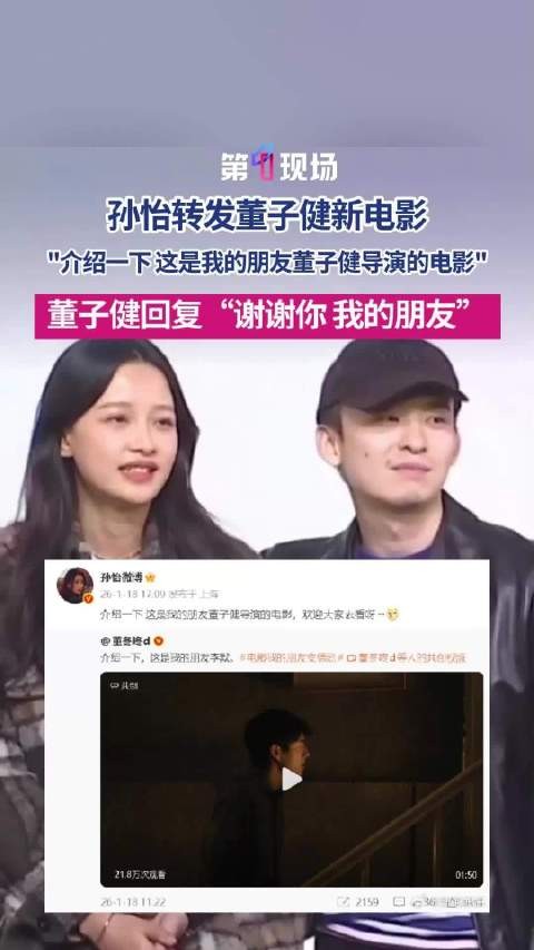 孙怡 我的朋友董子健