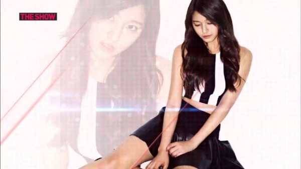 十二年前的今天(140121)，AOA - 短裙 @ THE SHOW