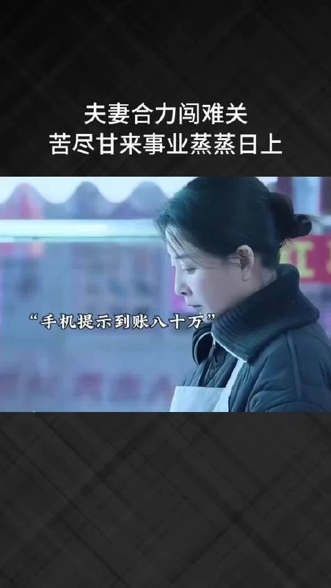 夫妻合力闯难关,苦尽甘来事业蒸蒸日上