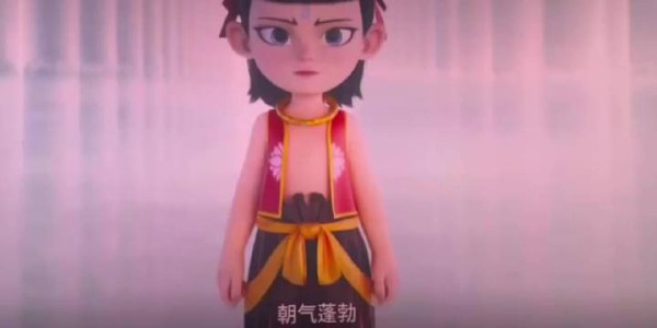 来，给姨姨们表演一个变脸！