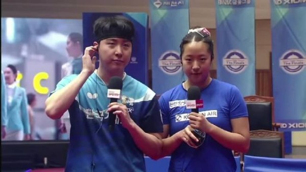 韩国全锦赛申裕斌林钟勋混双夺冠,赛后表白妻子