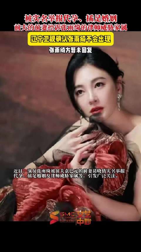 张雨绮被举报代孕插足婚姻，辽宁春晚回应其节目不会出现