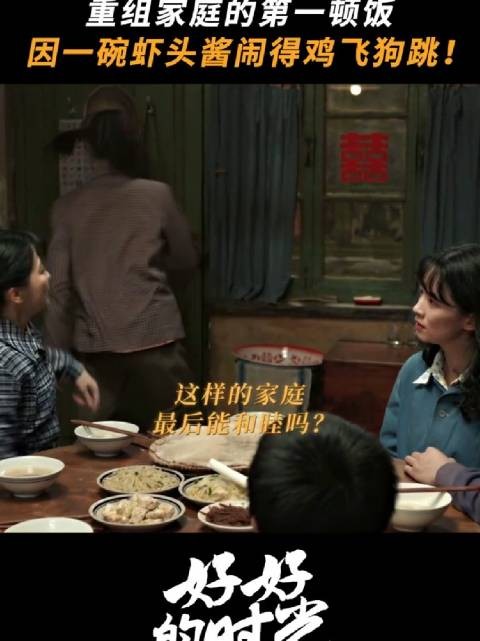 庄好好首餐给继母下马威，梅婷田雨陈昊宇张月演绎家庭故事