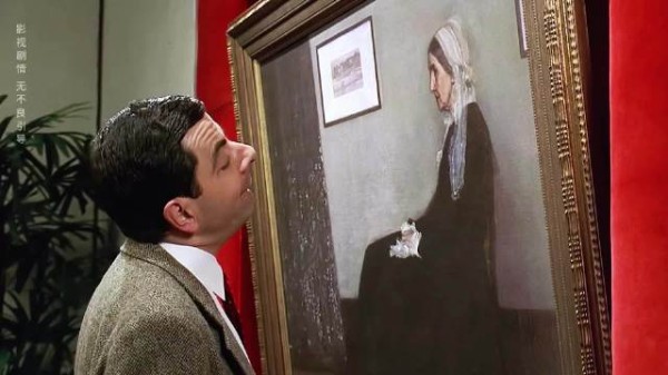 当憨豆弄坏了一幅名画 憨豆先生的大灾难