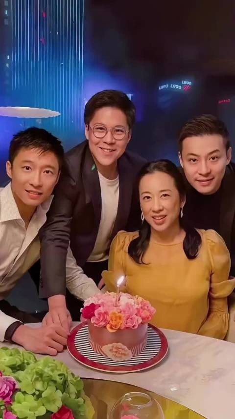 朱玲玲，三个优秀儿子，霍启刚，霍启山，霍启仁，人生赢家