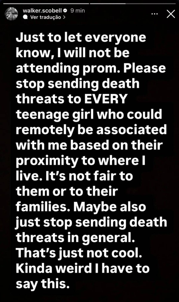 Walker Scobell 保护身边的女孩！