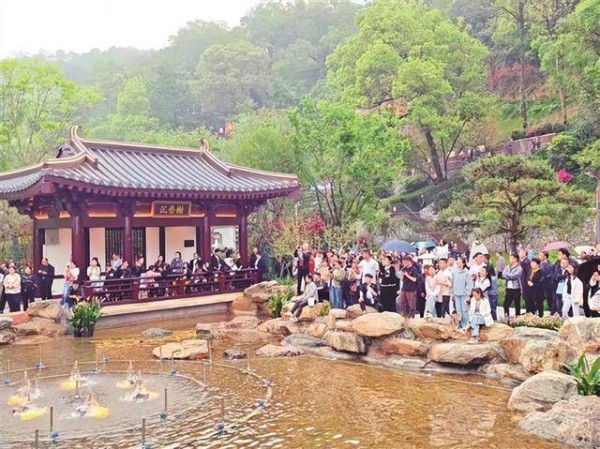 西安唐风诗韵亮相第十五届园博会