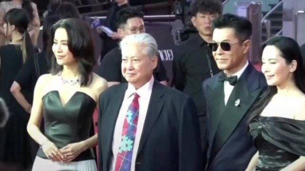 香港电影金像奖现场马丽古天萱萱乐此沙惠英红同框！