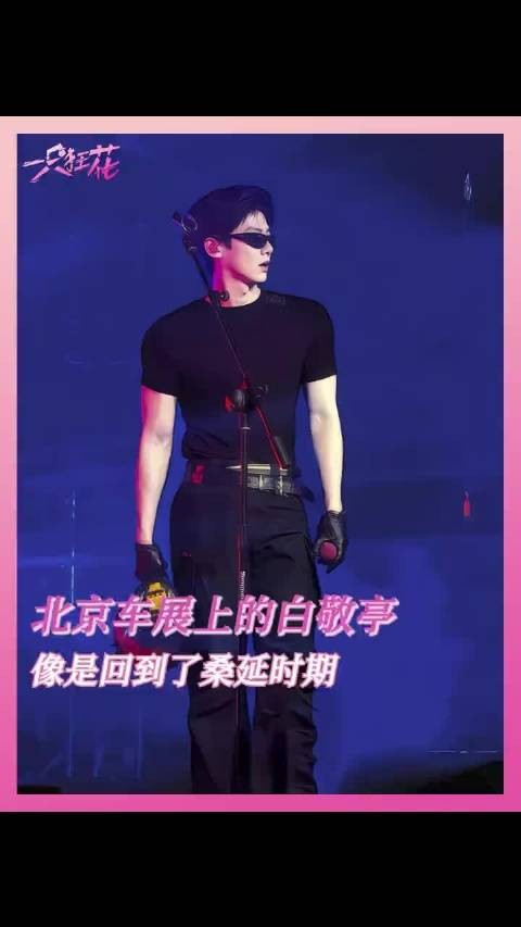 白敬亭北京车展的权威无须多言咋办，老公两个字就这样喊出来了