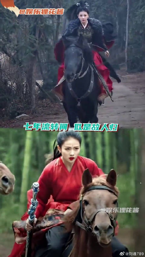 “一句此生不换，招摇我百转千帆”，是路招摇，也是白鹿 招摇唐宫奇案
