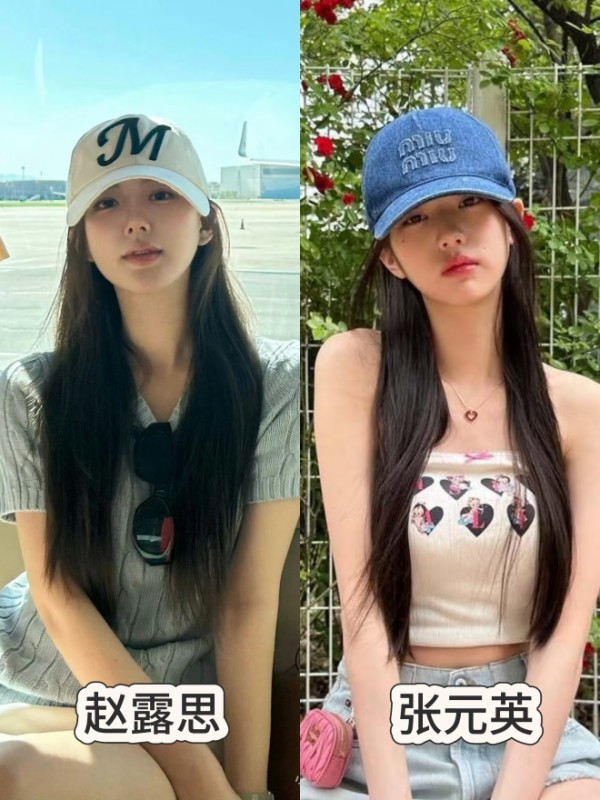 内娱撞脸韩星的女明星们